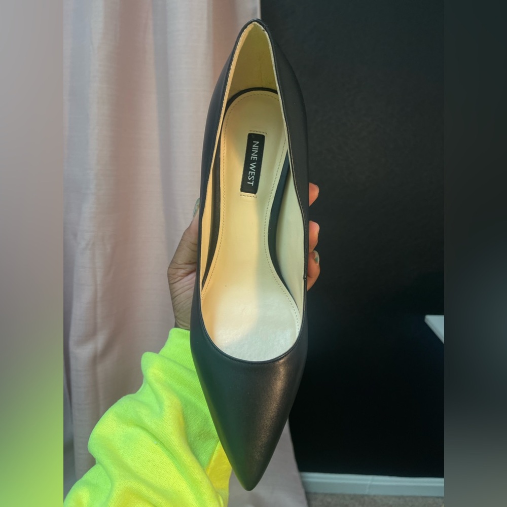 NWOT Nine West Chunky Heels~ Sz 10